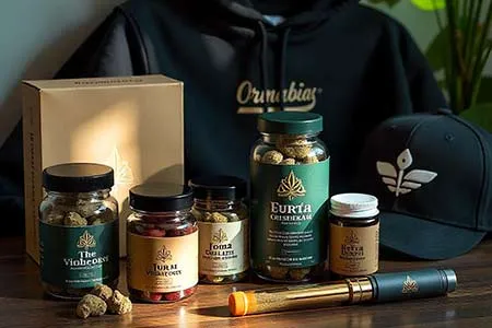 Cannabis products and merch